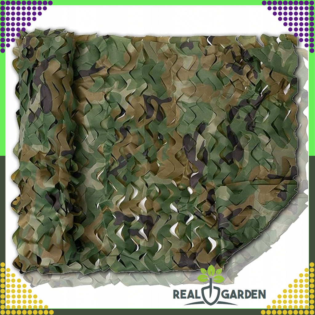 Military Camouflage Net 3x3m Garden Shade Cover