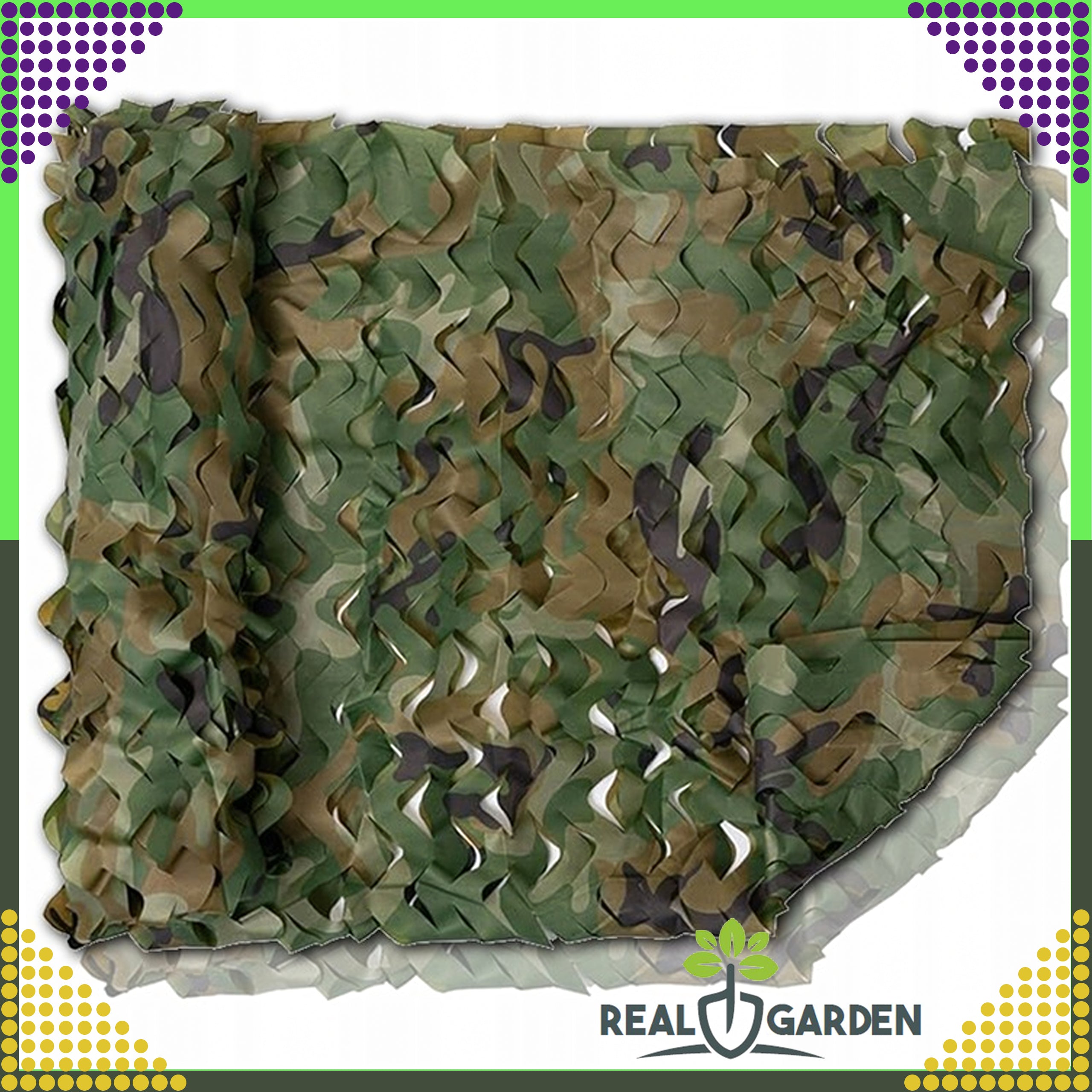 Military Camouflage Net 3x3m Garden Shade Cover