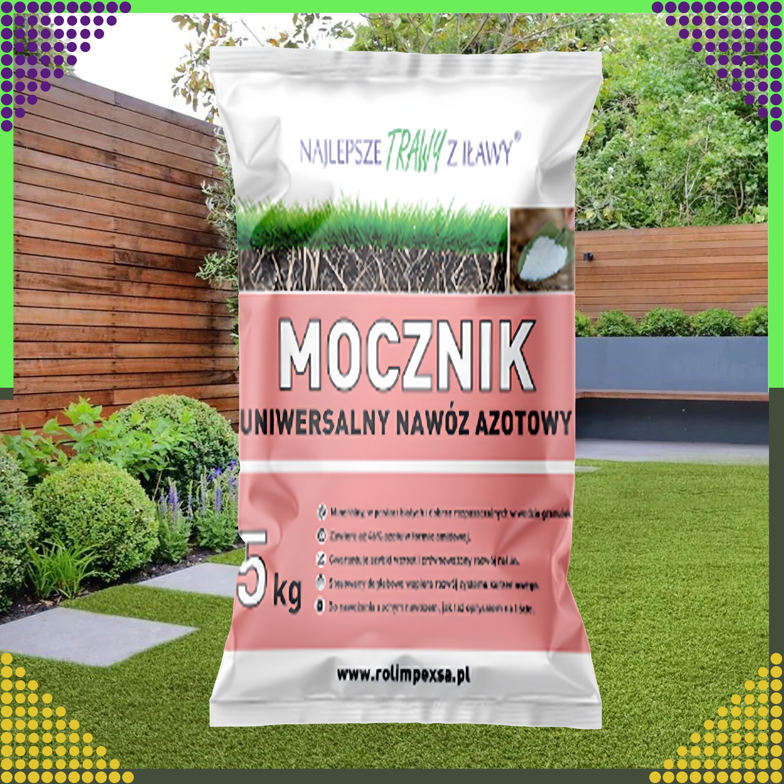 Premium Urea Fertilizer 5kg Universal Nitrogen Garden Fertilizer