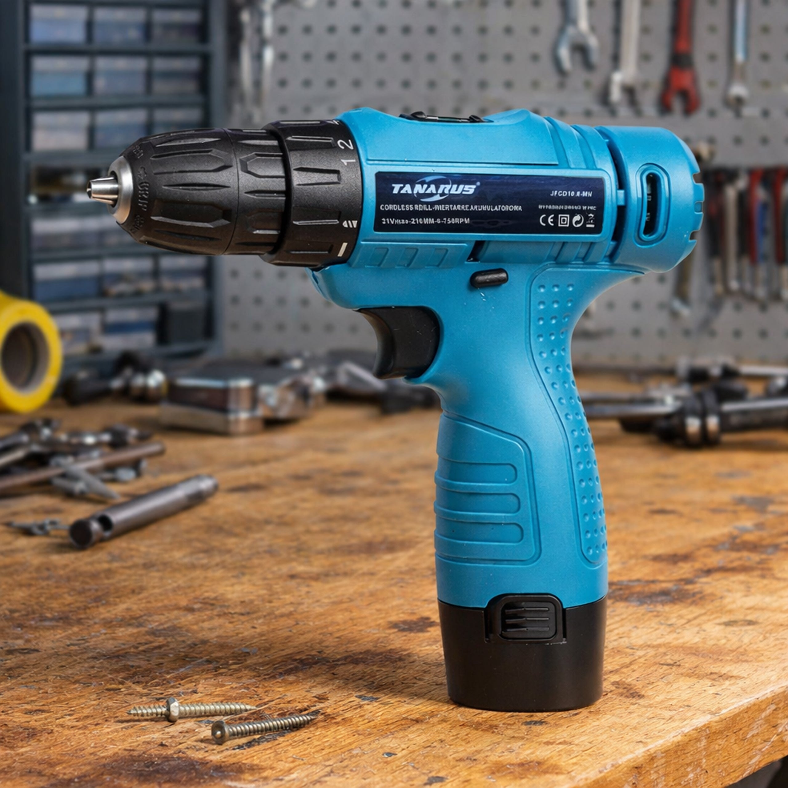 360x Mini juhtmeta kruvikeeraja komplekt LED-iga, kohver, 2x 2.2Ah akud