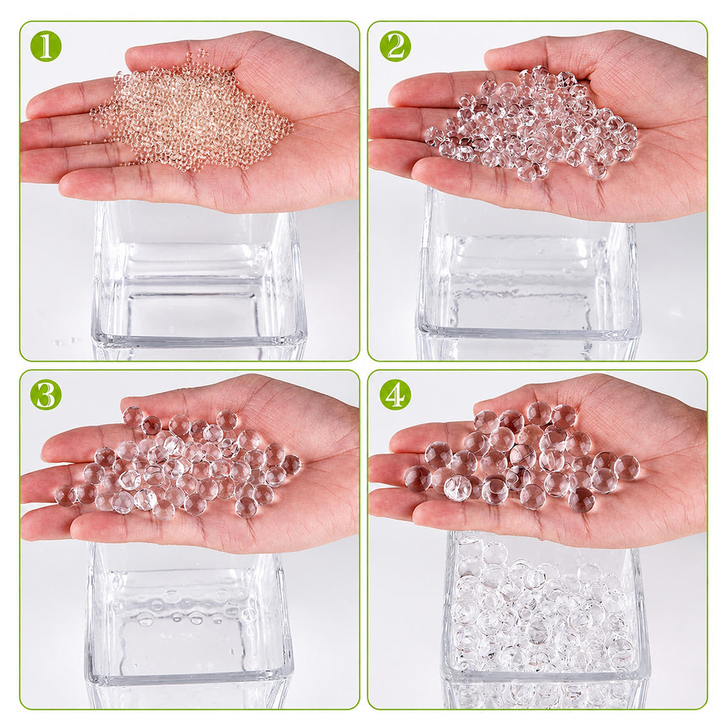 Transparent Hydrogel Water Beads for Plants 5000 pcs