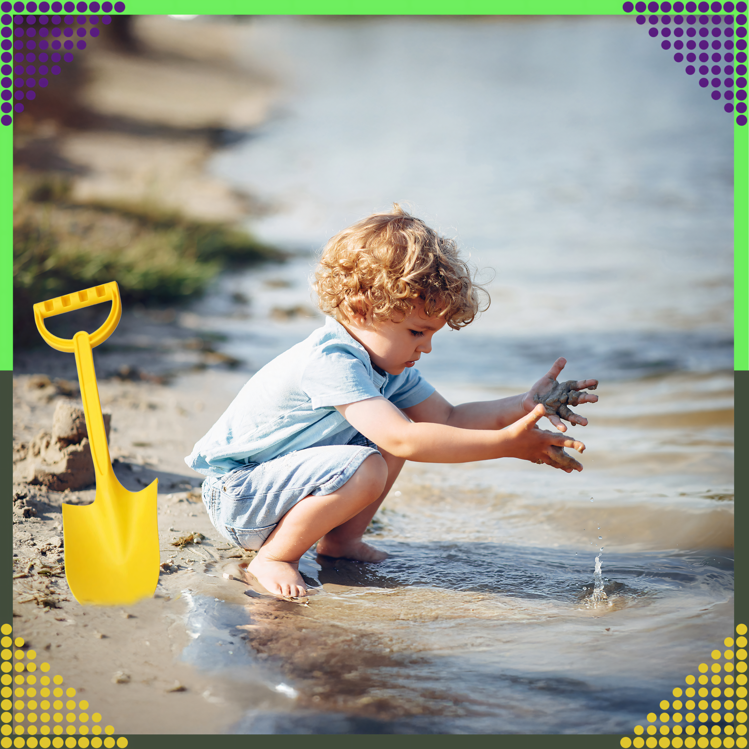 Labidas Liivalabidas rannale Liivakastidele Tugev, suur 51 cm