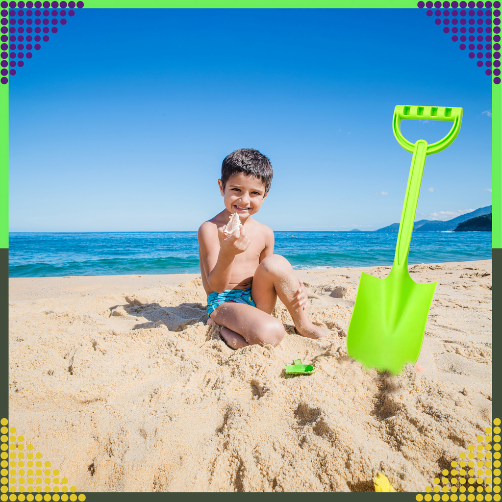 Labidas Liivalabidas rannale Liivakastidele Tugev suur XXL 64 cm