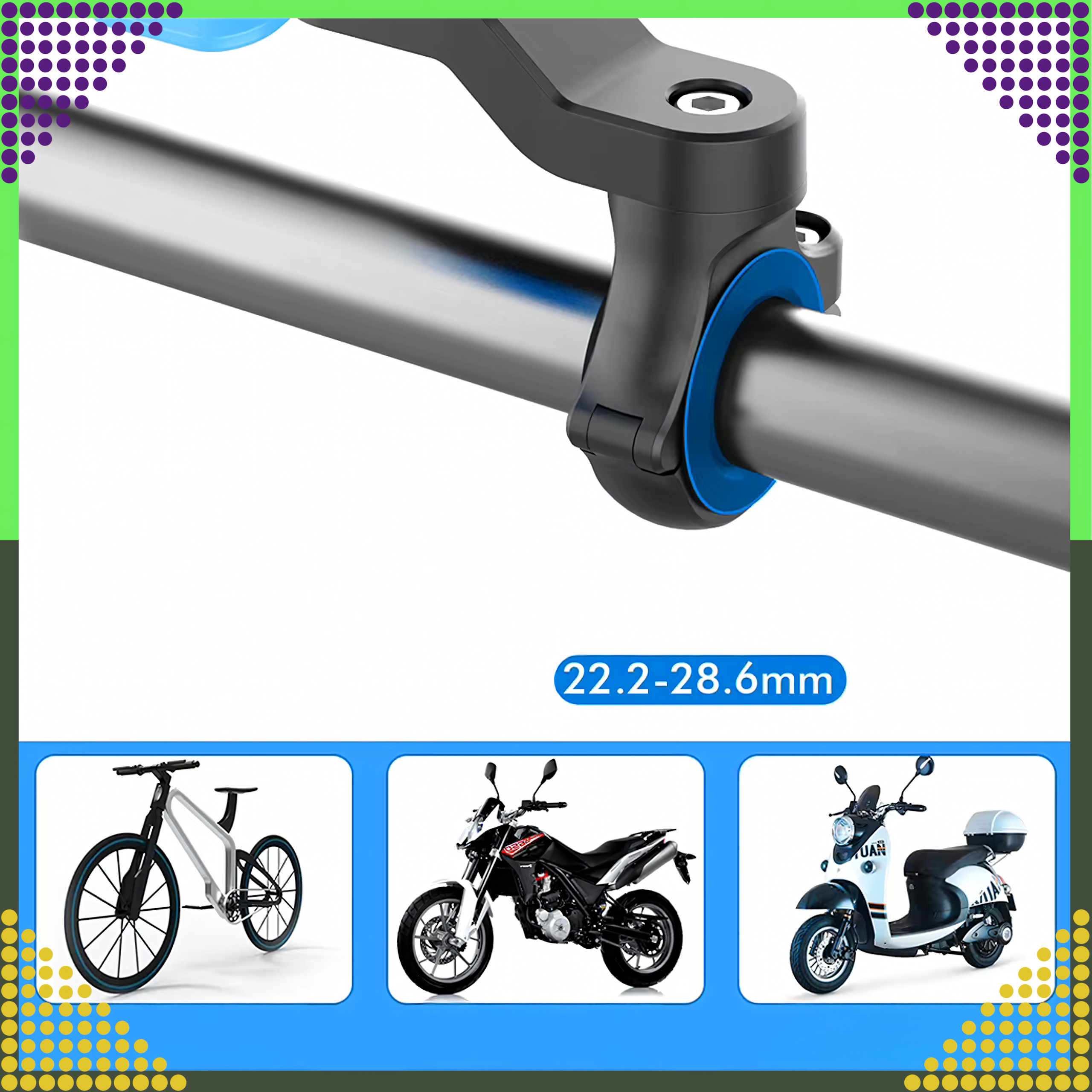 Jalgratta telefonialus jalgratta mootoriga navigeerimiseks universaalne Mtb