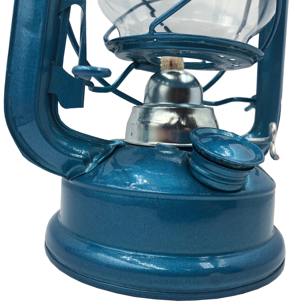 Sinine petrooleumilamp 24.5cm (F9)