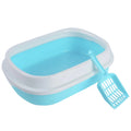 Cat Little Tray with Shovel Toilet for Litter with Open Frame, Large