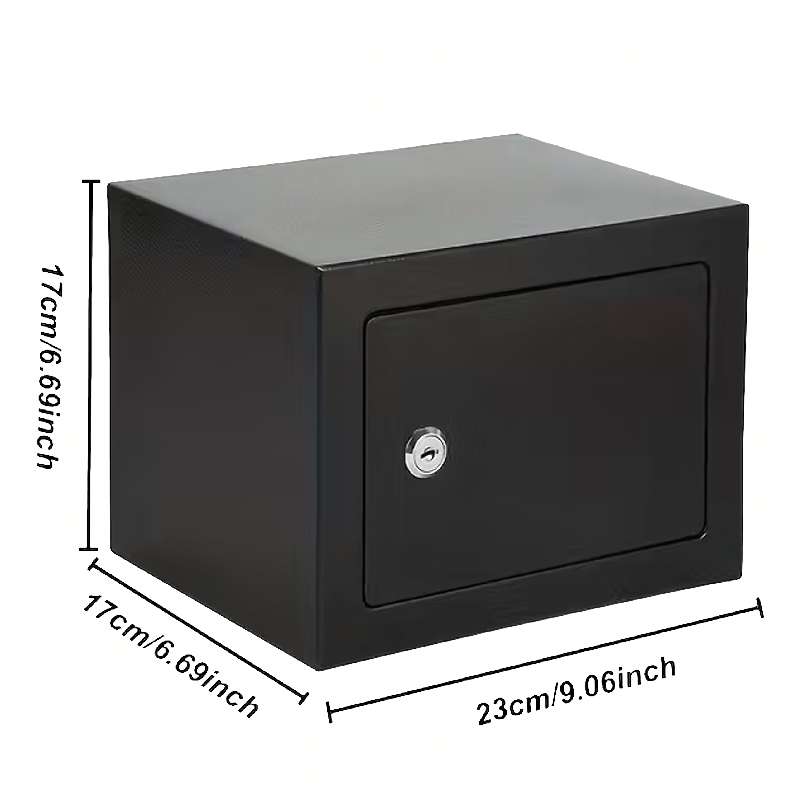 Home Office Safe Box with Key Lock