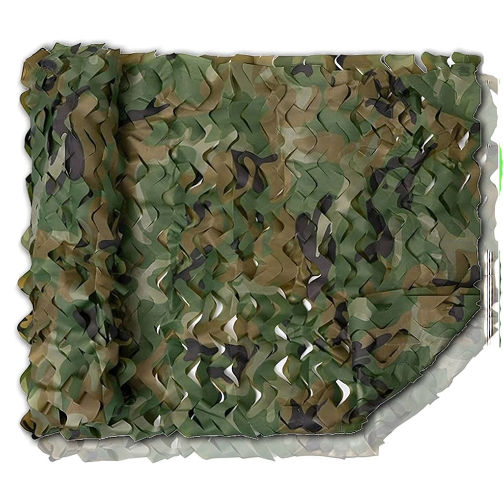 Militaarne kamuflaažvõrk rõdule 2 × 2 m RC-K-1445
