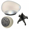 14 cm päikeseenergial töötav LED-aiakivilamp RC-K-1486