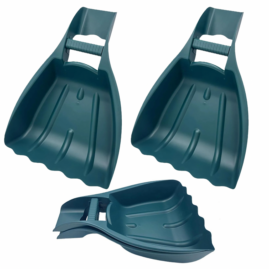 Large Plastic Leaf and Grass Rake Collector for Garden
