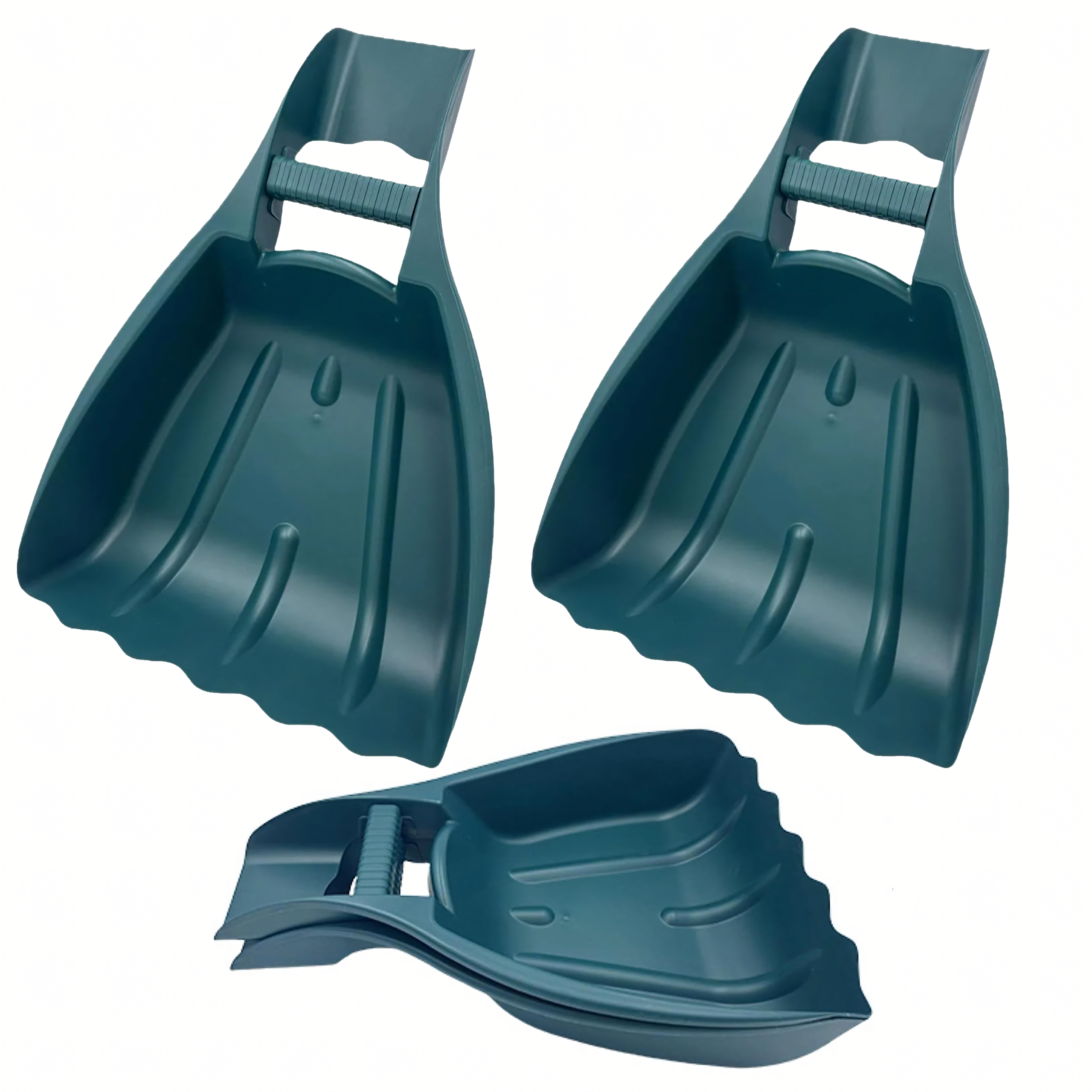 Large Plastic Leaf and Grass Rake Collector for Garden