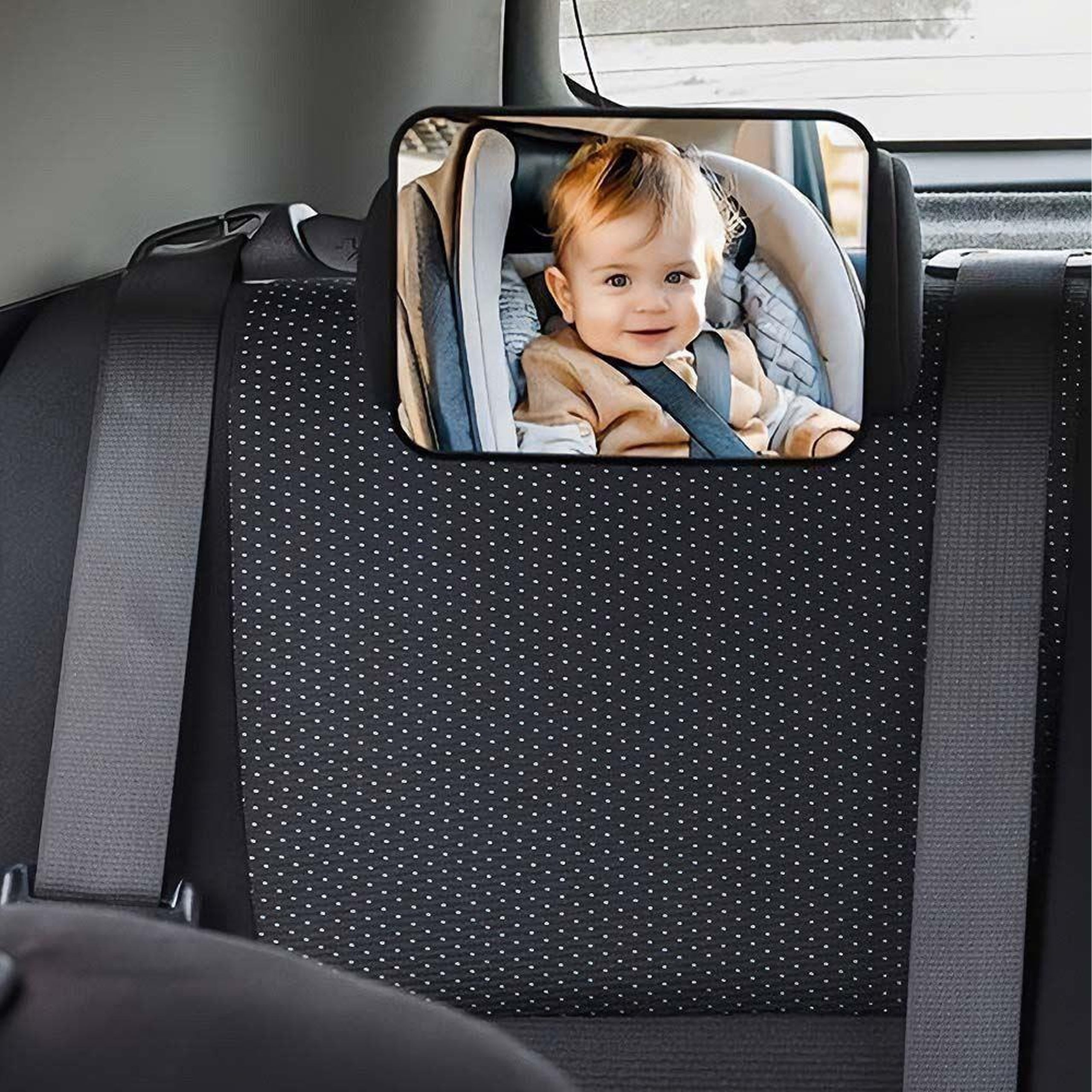 Peegli lapse jälgimiseks autos, reguleeritav peatugedele