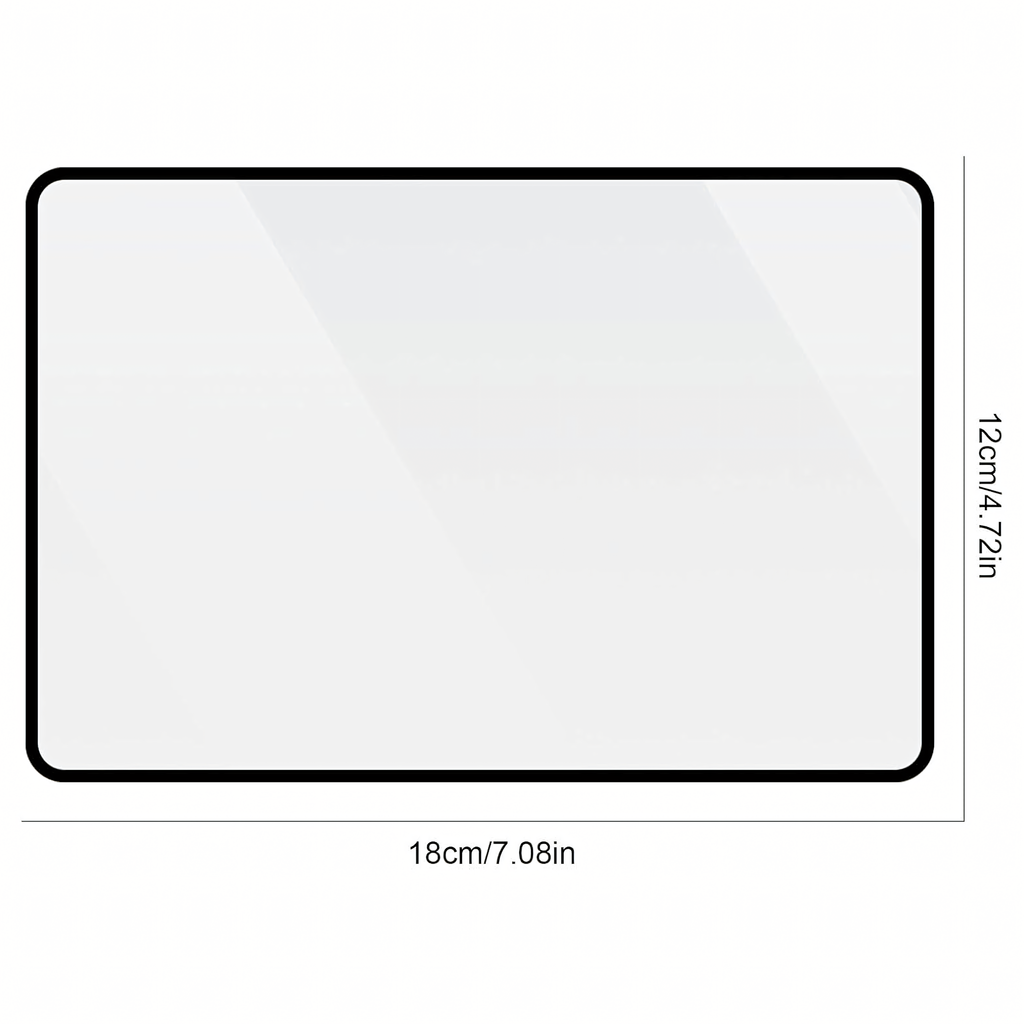Fooliumist suurendusklaas painduv 12 x 18 cm käeshoitav lugemiseks