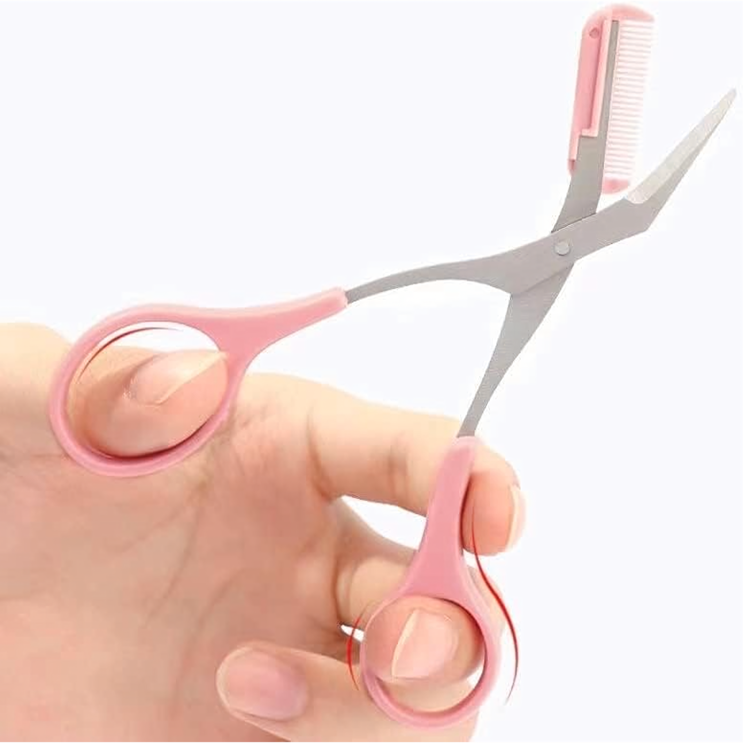 Käärid kulmude lõikamiseks, modelleerimiseks ja kohendamiseks kammiga 12.5 cm