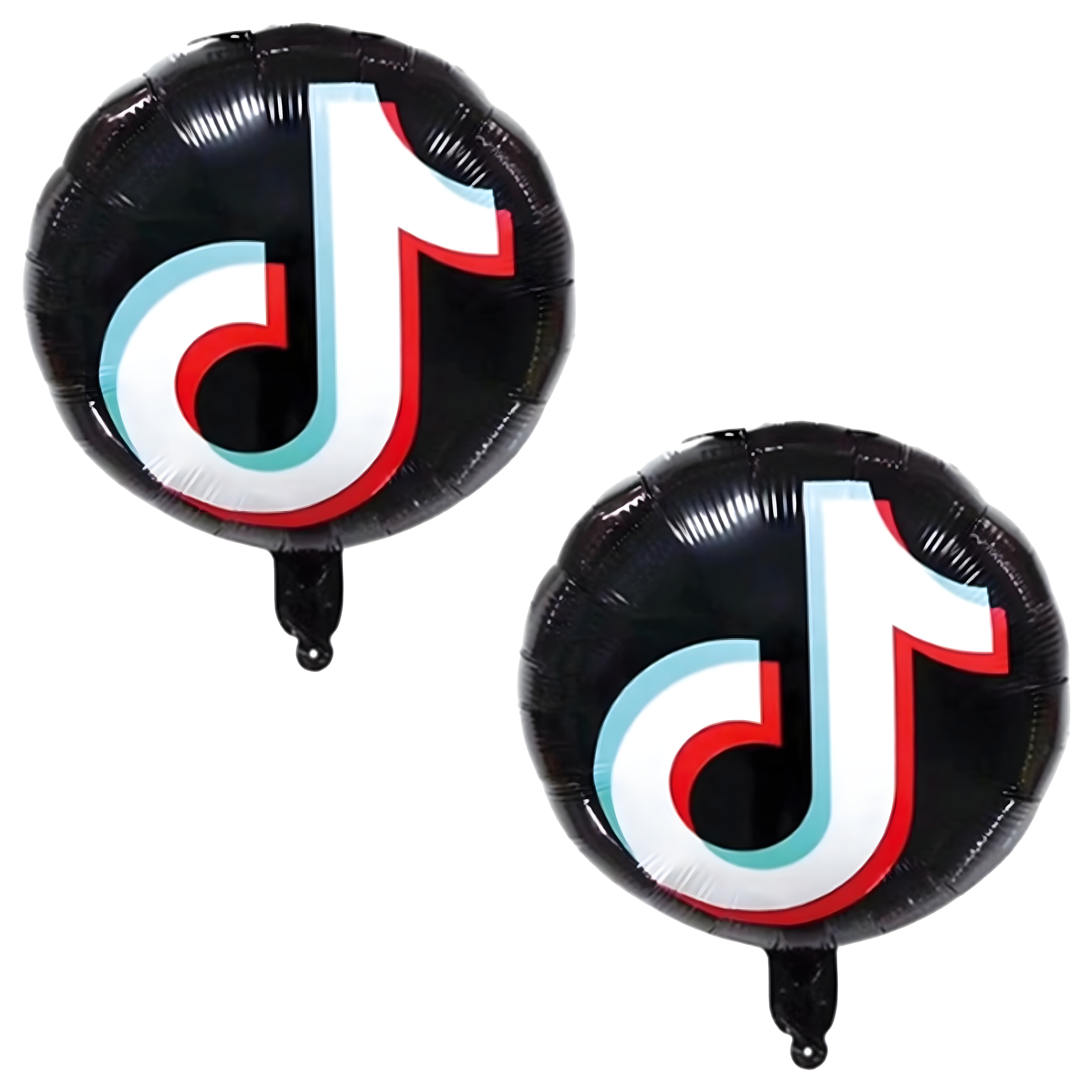 Õhupallide komplekt Tik Tok Note sünnipäevadeks ja sünnipäevapidudeks 5 tk