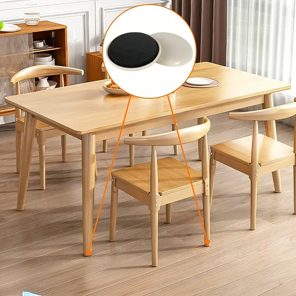 Round Self-Adhesive Glide Pads for Moving Furniture 4.2 cm 8 pcs