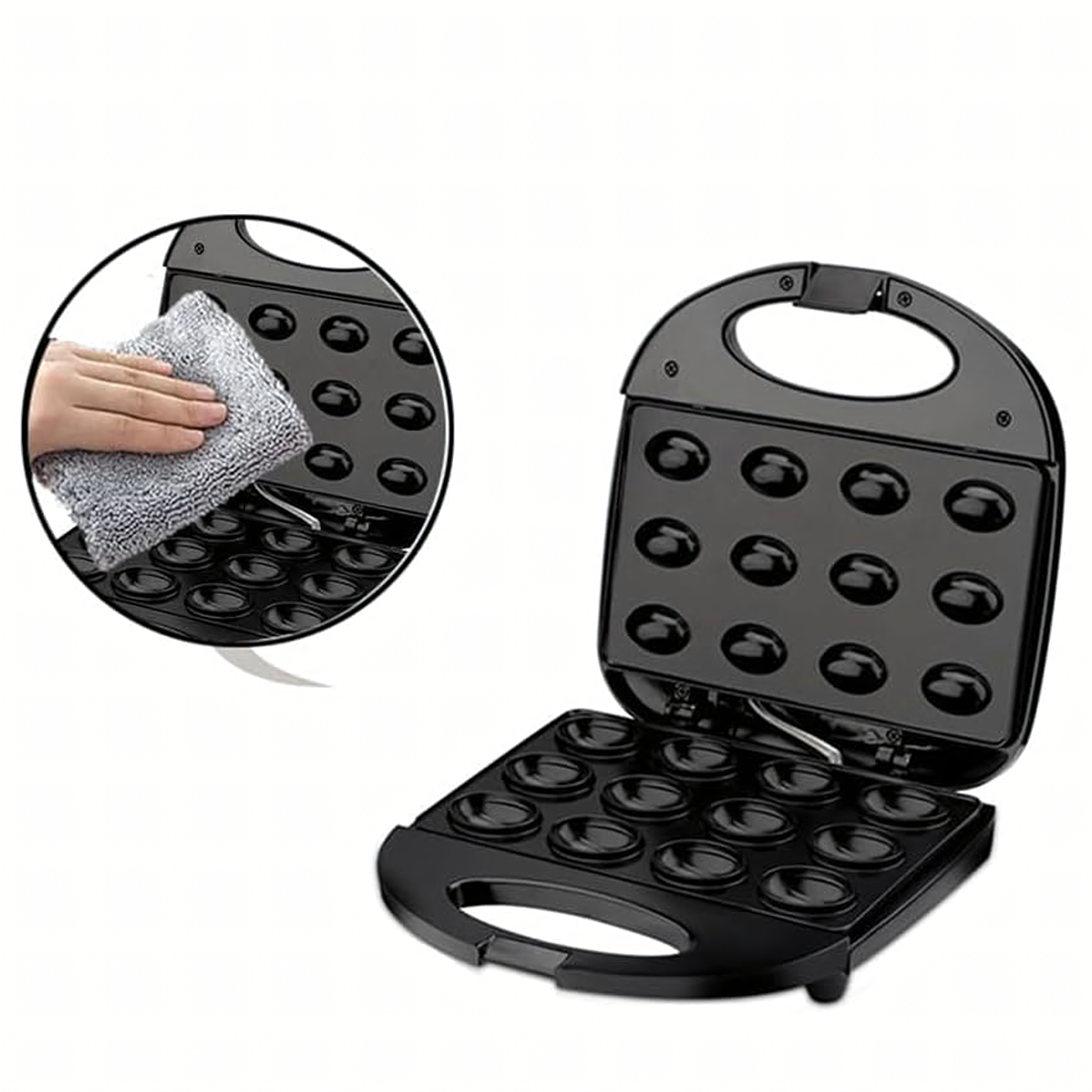 Nut-Shaped Cookie Maker 750W 12 Halves 12 pcs