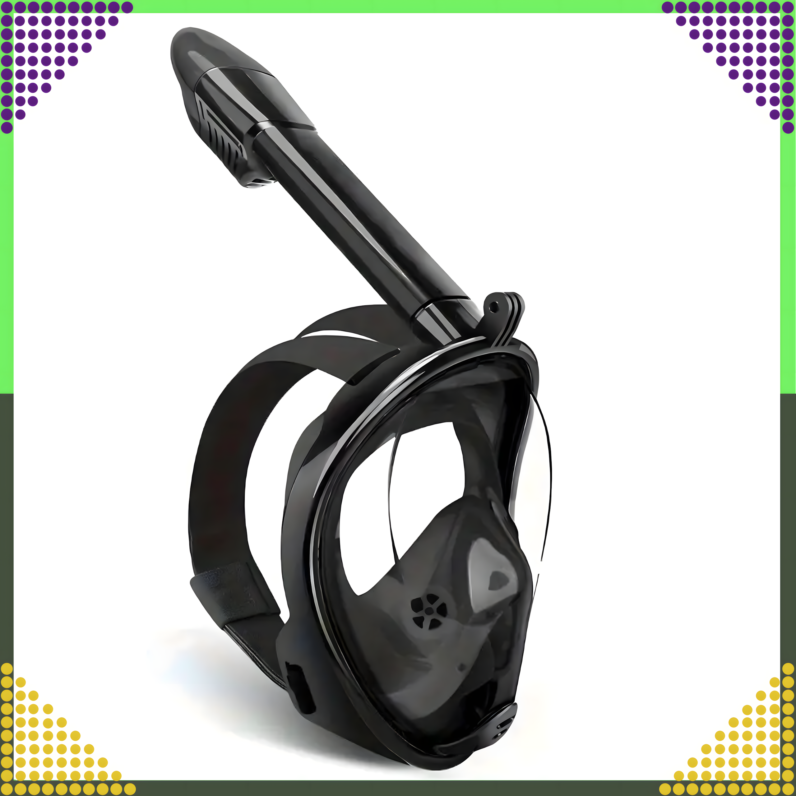 Sukeldumis- ja ujumisvee täismask S/M lastele