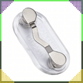 Magnetic Clip Holder for Glasses, Headphones, and ID Badge for Clothing