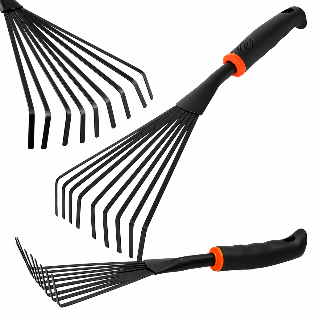 Garden Fan Rake 37cm with Claws