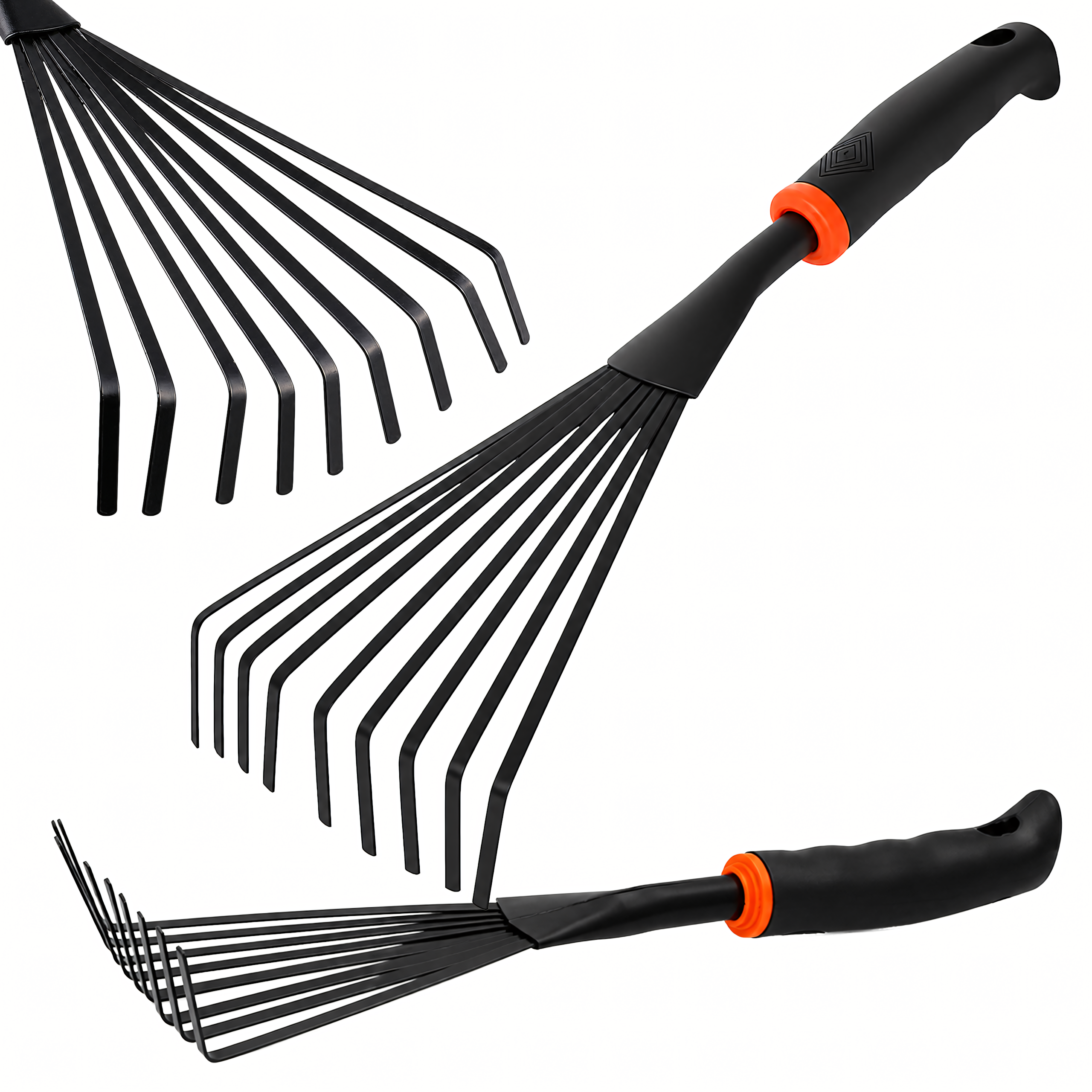 Garden Fan Rake 37cm with Claws