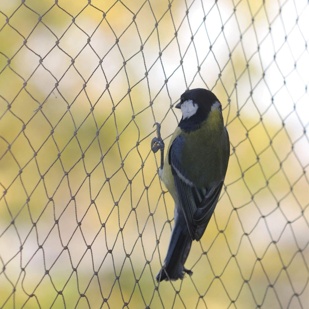 Strong Woven Balcony Net for Cats, Birds, and Pigeons 20g Black 5x10m