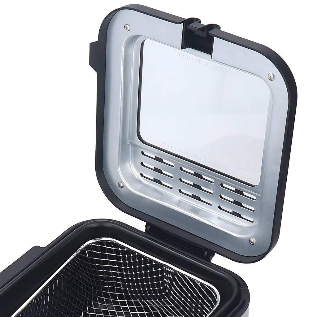 96x Traditional Oil Fryer 2.5L for Fries and Fish, Powerful 1000W