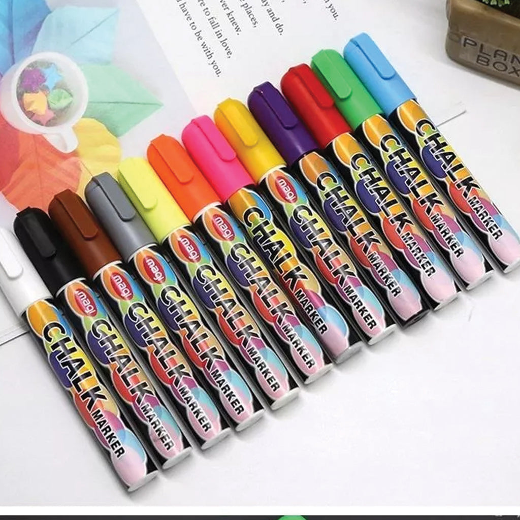 Tahvlitähistid segavärvides komplekt 12 tk