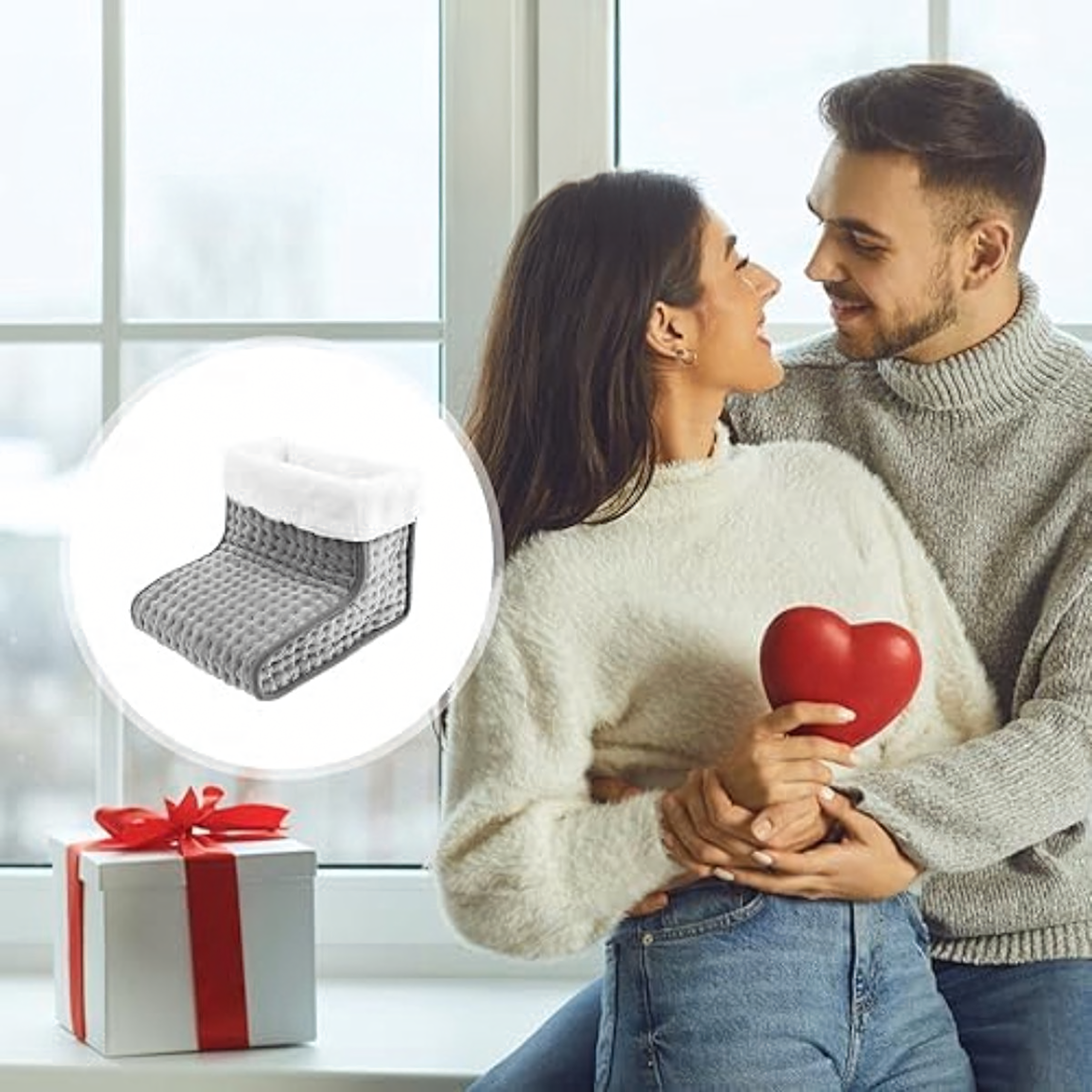 Elektriline jala- ja sääresoojendaja kaugjuhtimispuldiga, pehme, 9 taset