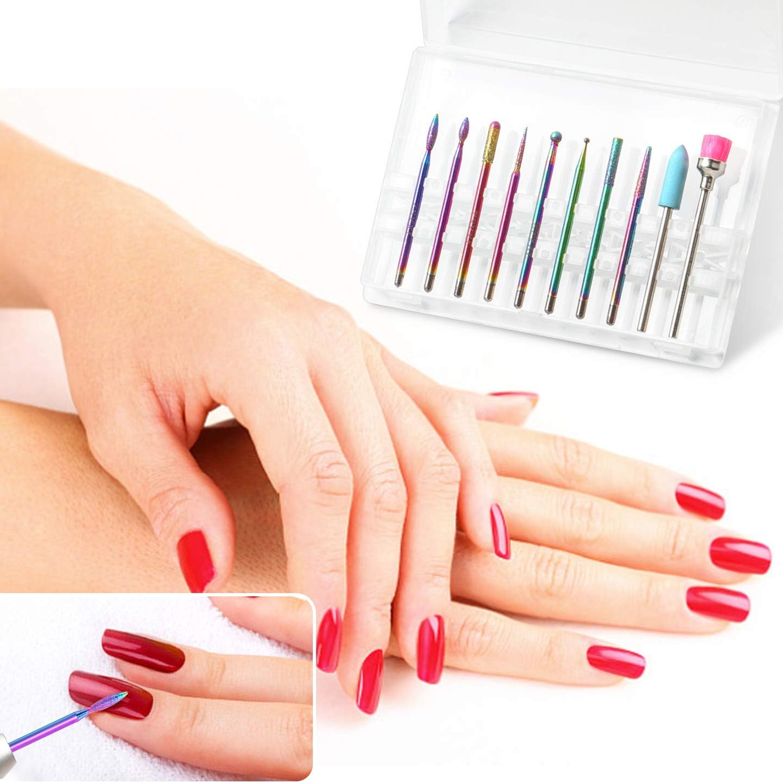 DIAMANT KERAAMILINE KÜÜNELÕIKURITE KOMPLEKT 10 tk KARBIIS