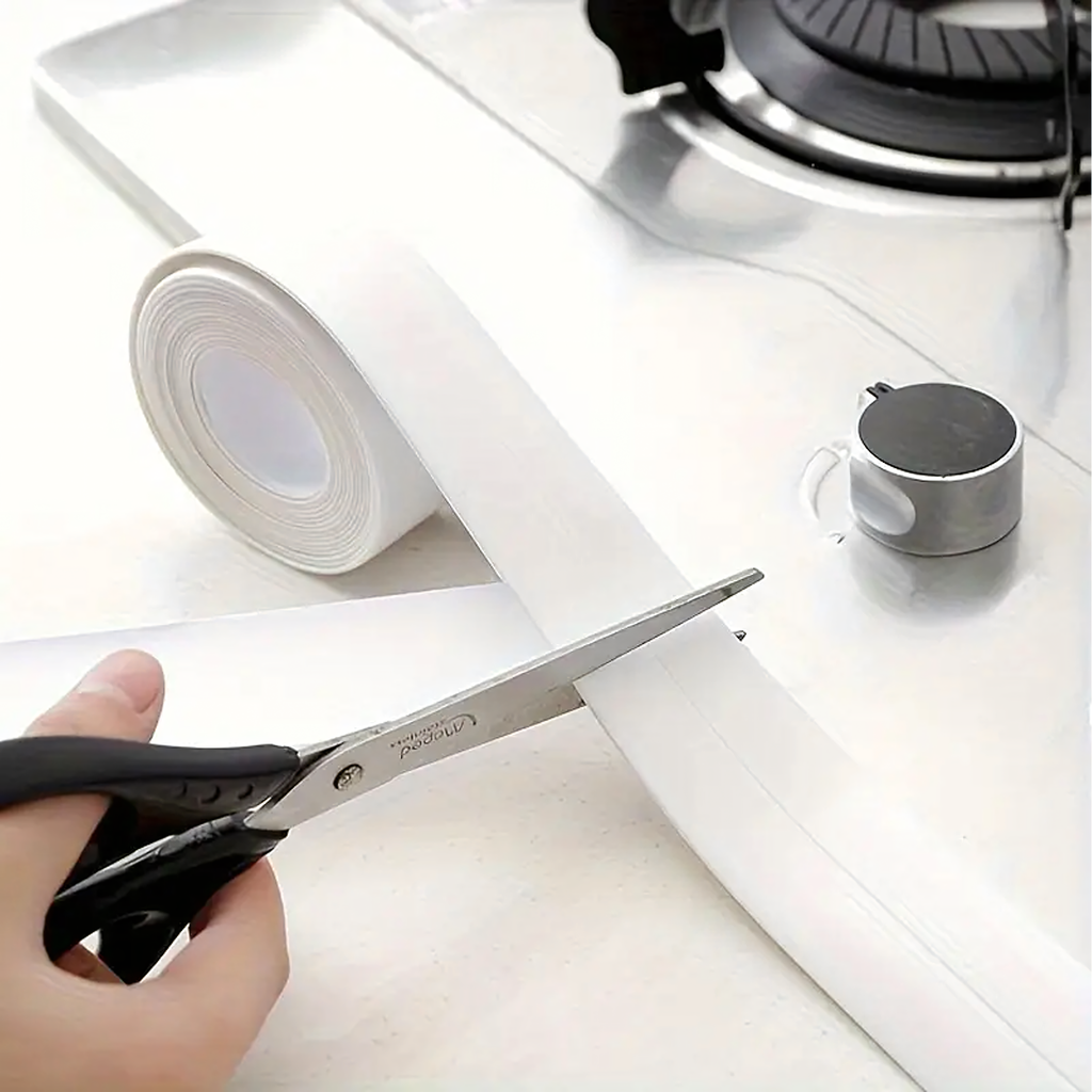 Waterproof Sealing Tape for Kitchen Bathroom Bathtub 3.8 cm x 1.5 m
