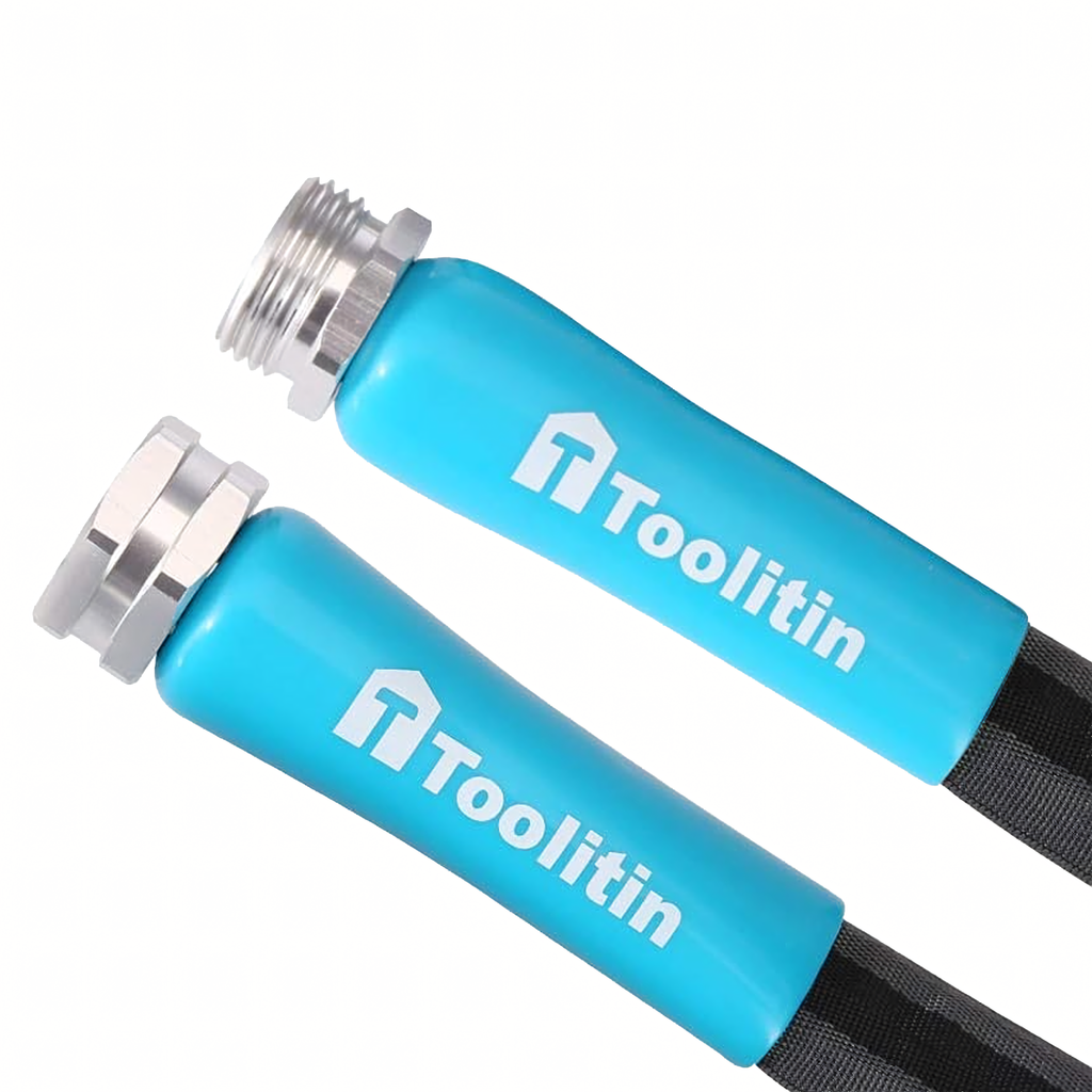 High-Pressure Garden Hose 30 m 5/8'' Strong Durable Resistant with Connectors