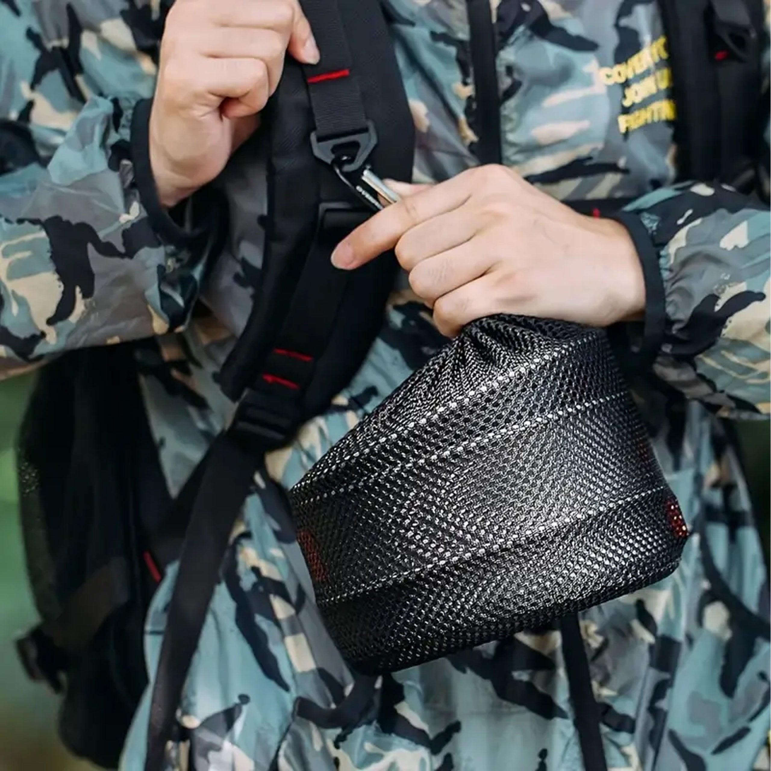 LARGE SURVIVAL SET CAMPING UTENSIL TOURIST POTS XXL FRYING PAN