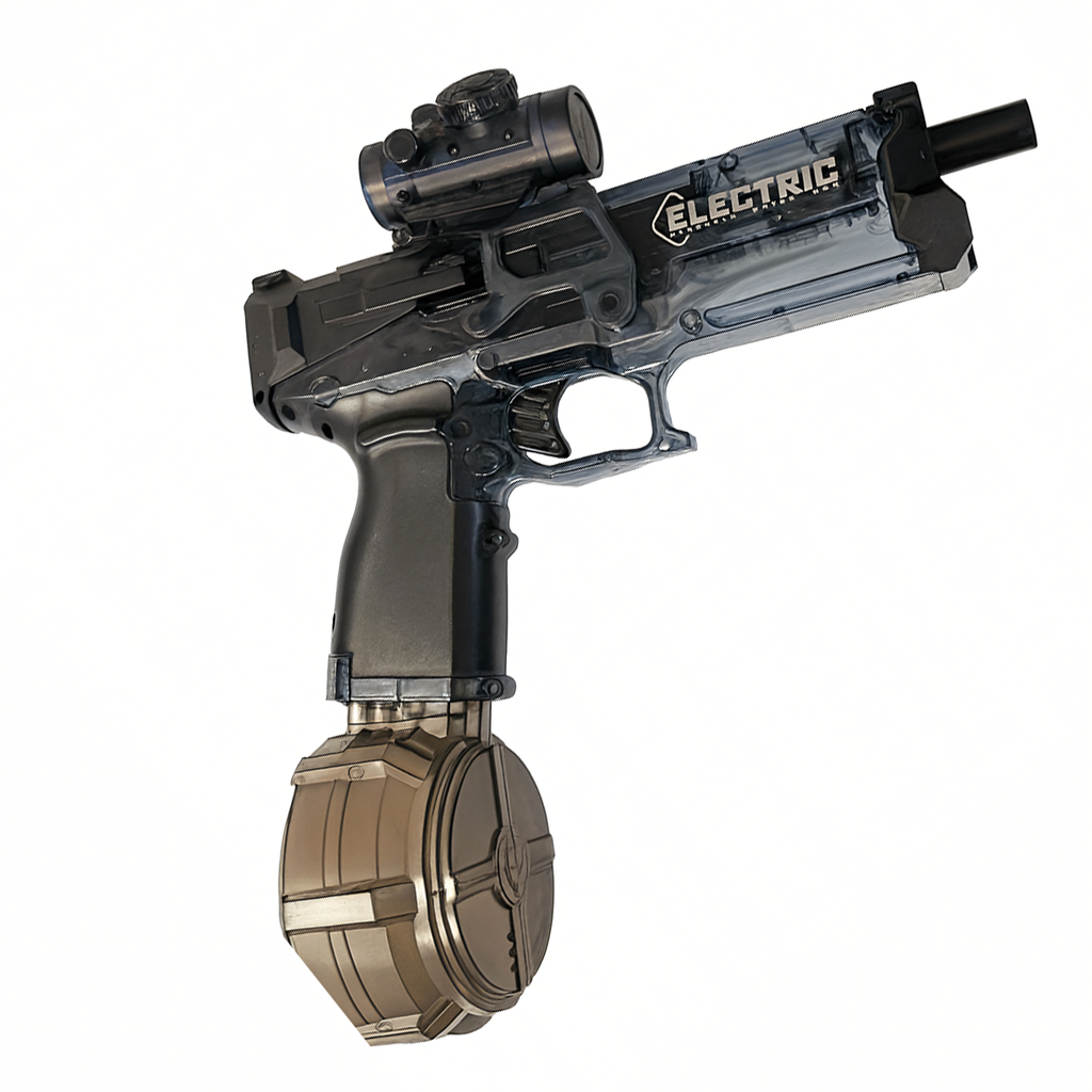 Elektriline automaatne veepüss, laetav, 10m mänguasi