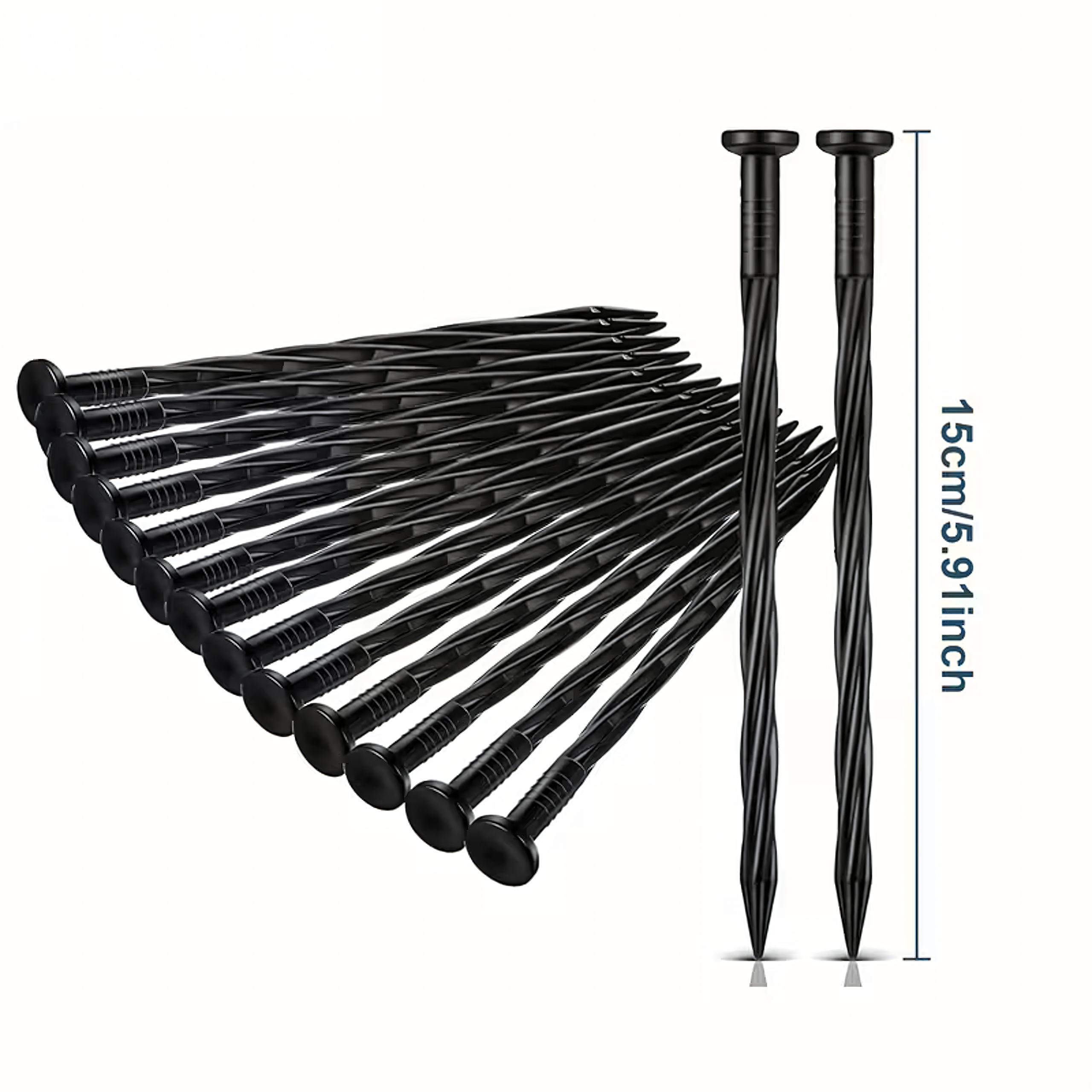 Ankrupikad aiapiirde jaoks, ankrupikkus 15 cm, 30 tk