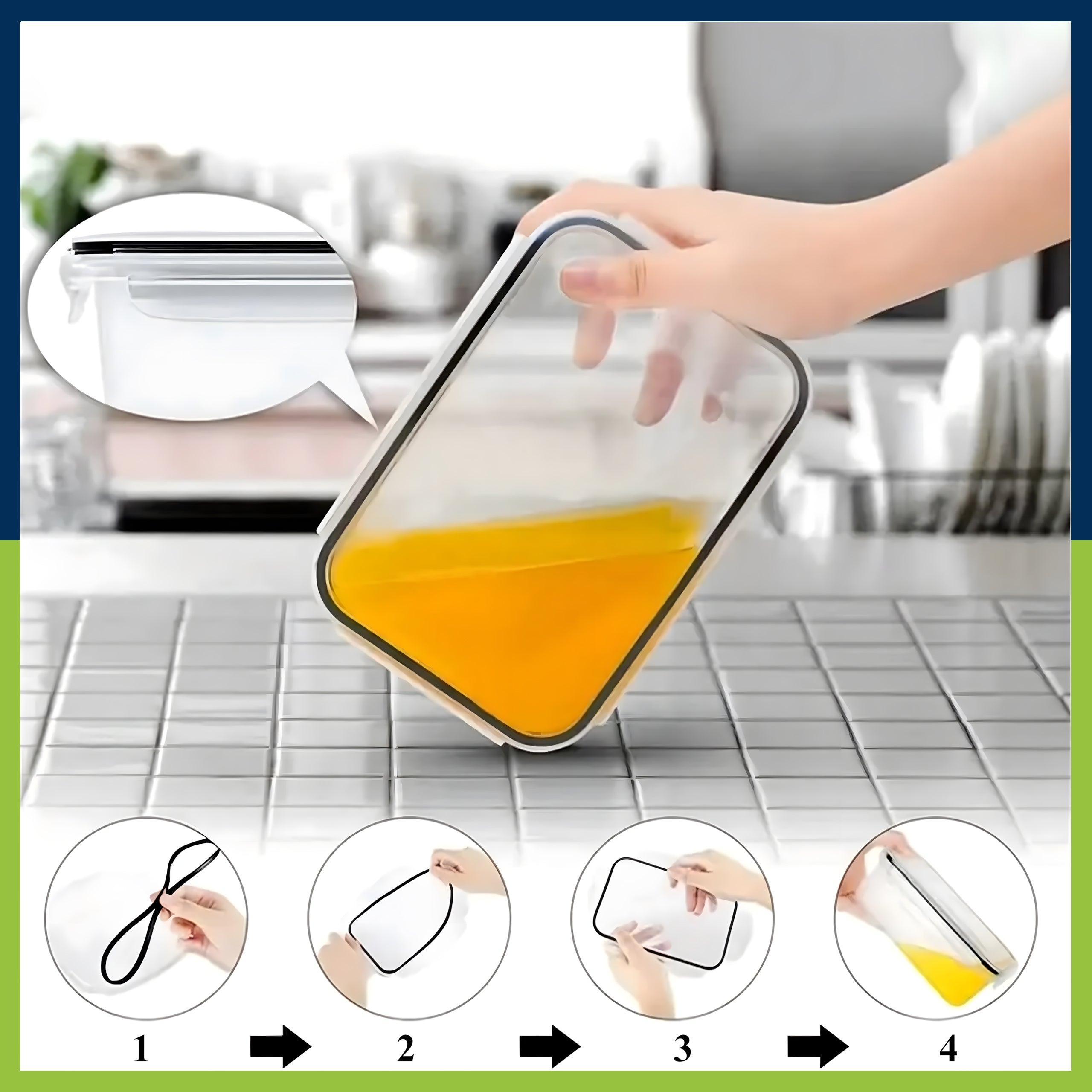 12x Lunchbox Lunch Box Food Boxes Plastic Containers Set