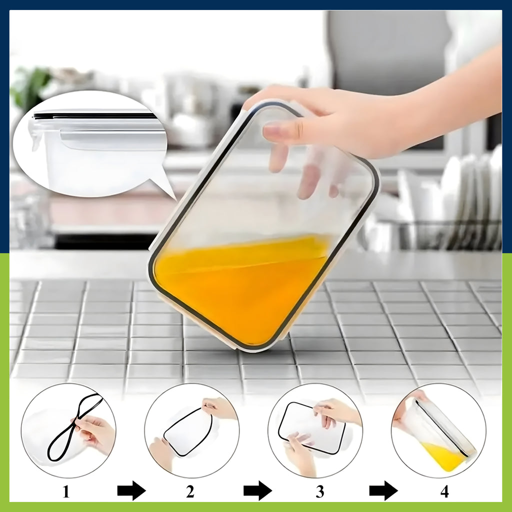 144 x komplekt 12 tk. LÕUNAKARP TOIDUKARP PLASTKONTEINERITE KOMPLEKT