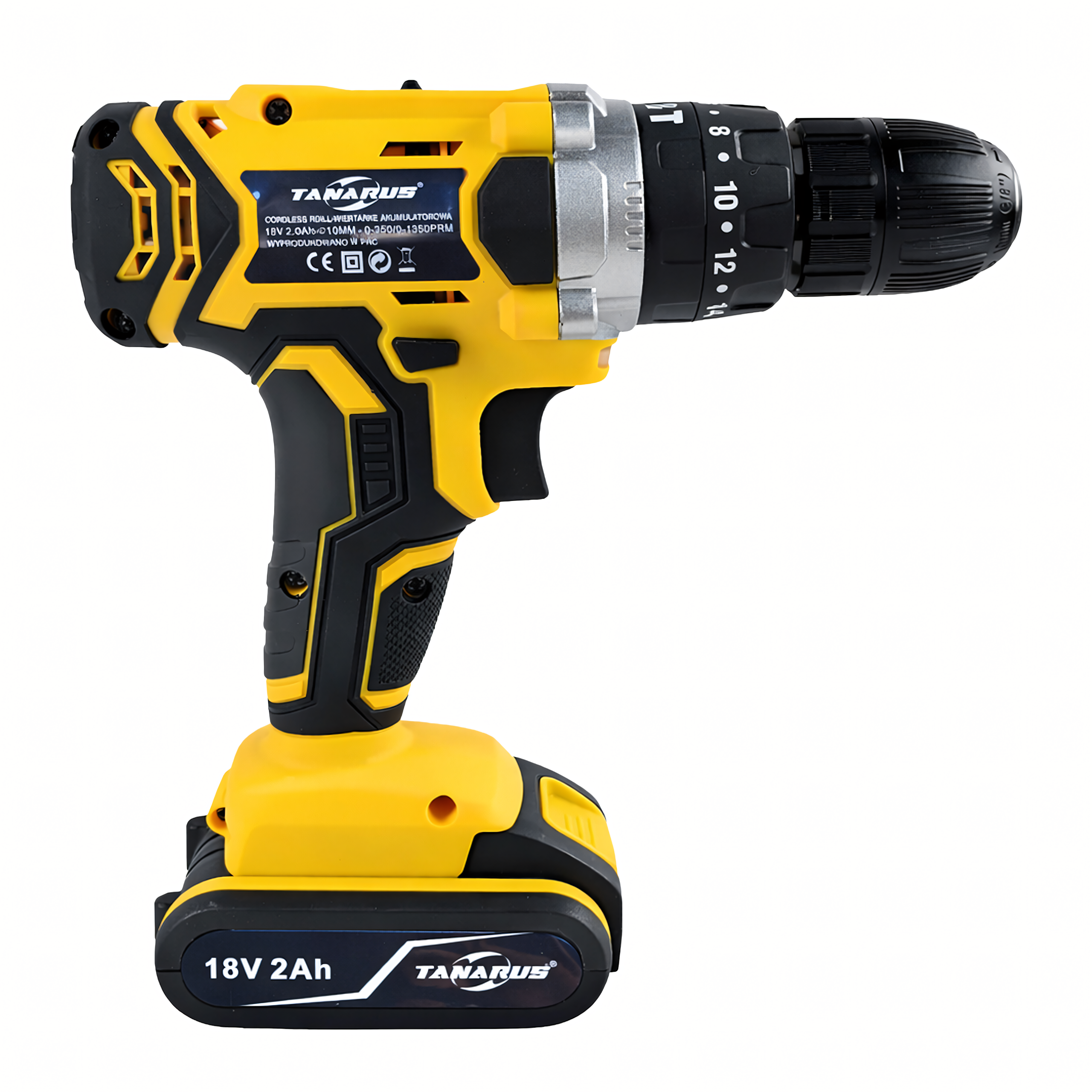 Juhtmeta trellikomplekt 2x 18V 2Ah akuga ja LED-valgustusega