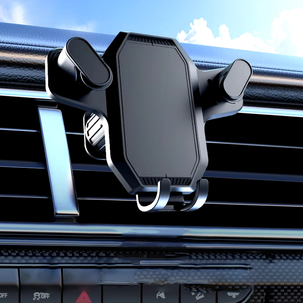 Stable Car Mount Holder for Phone Grille Cockpit Windshield Secure Set