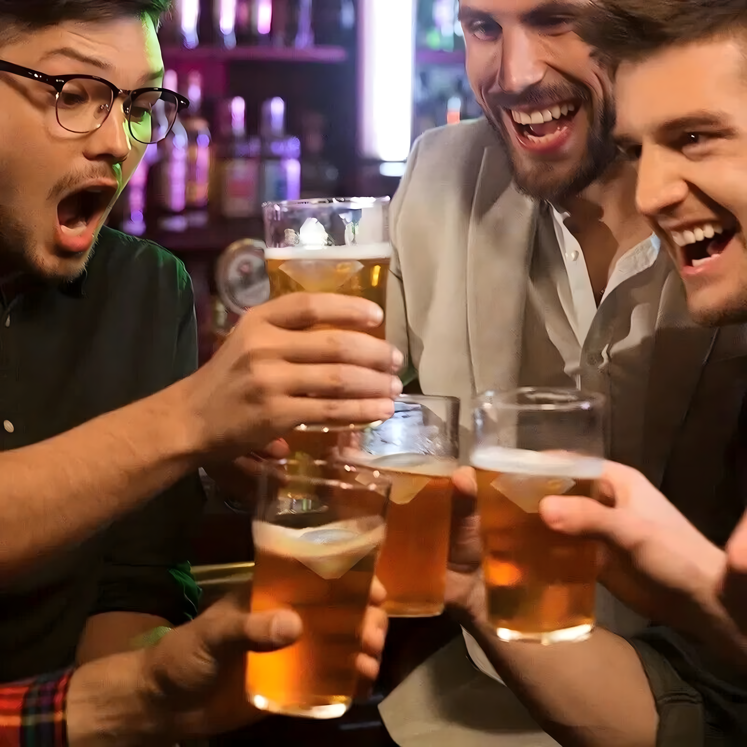 Ice Cube Mold Ice Silicone Diamonds Large XL for 4 pcs