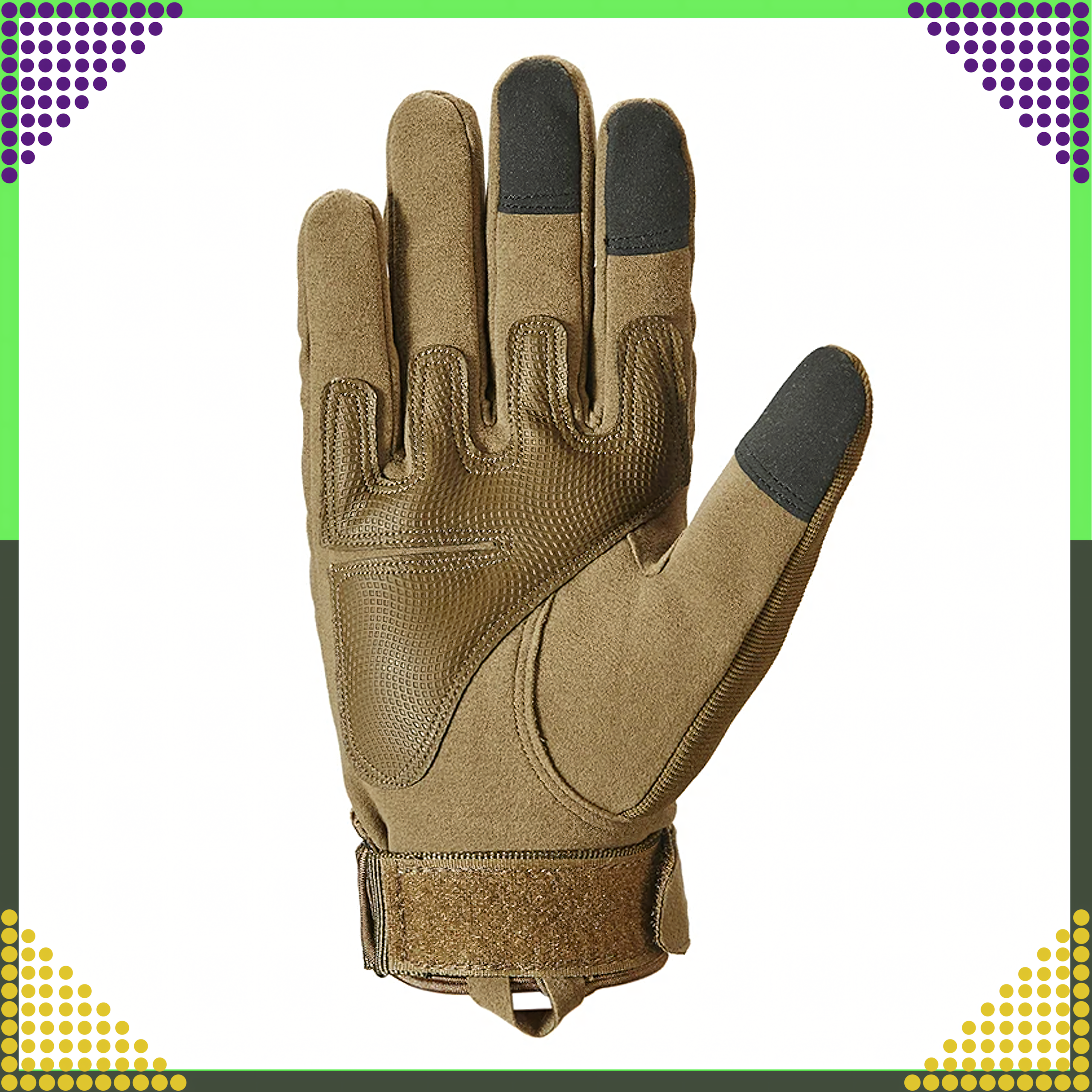 Survival Tactical Combat Gloves for Motor Work Touch L