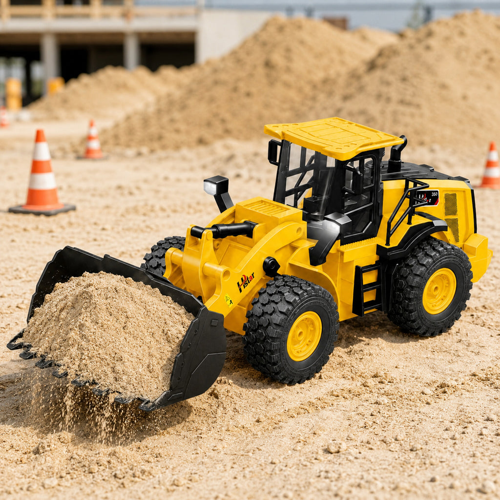 Remote Control Bulldozer RC Construction Machine Large
