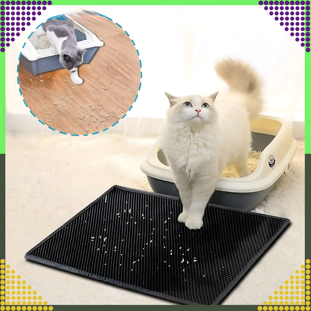 Matt uksematt must kassiliivakasti jaoks XXL liivaga 45x60