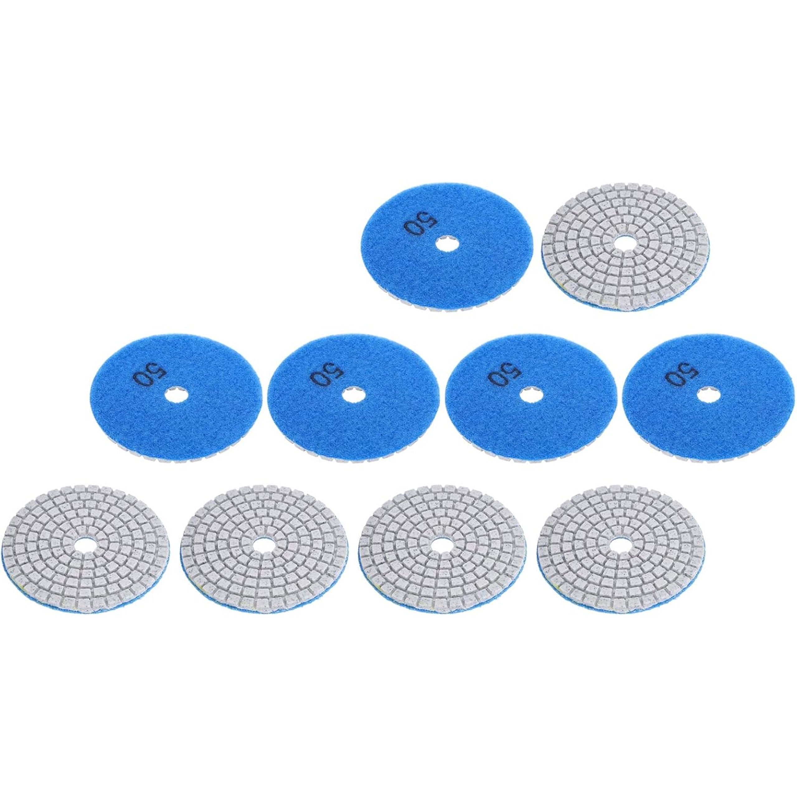 10x teemantpoleerimisketas 80mm portselanplaatide lihvimiseks, takjakinnitusega G50