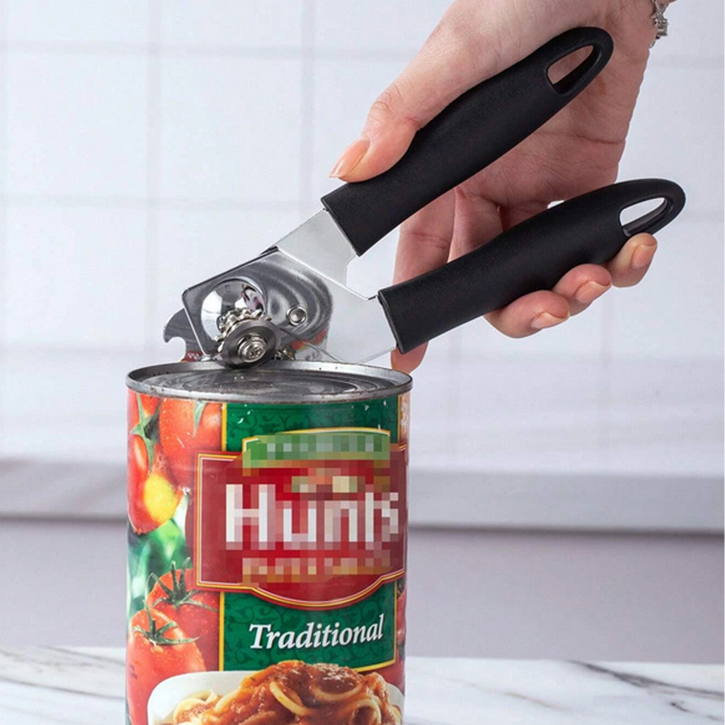 Manual Metal Can Opener Strong Solid Steel