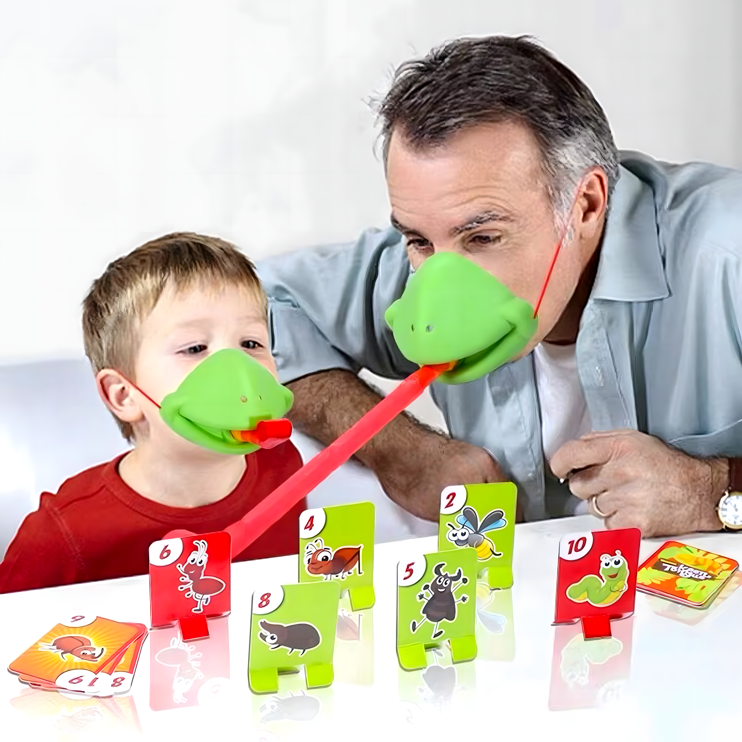 Osavusmäng Kiire Keel Püüa Putukas ja Uss Komplekt 2-le Inimesele