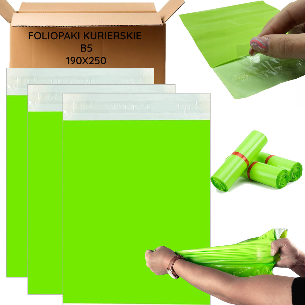 ROHELISED KULLERI KILEPAKID B5 190x250 50 tk