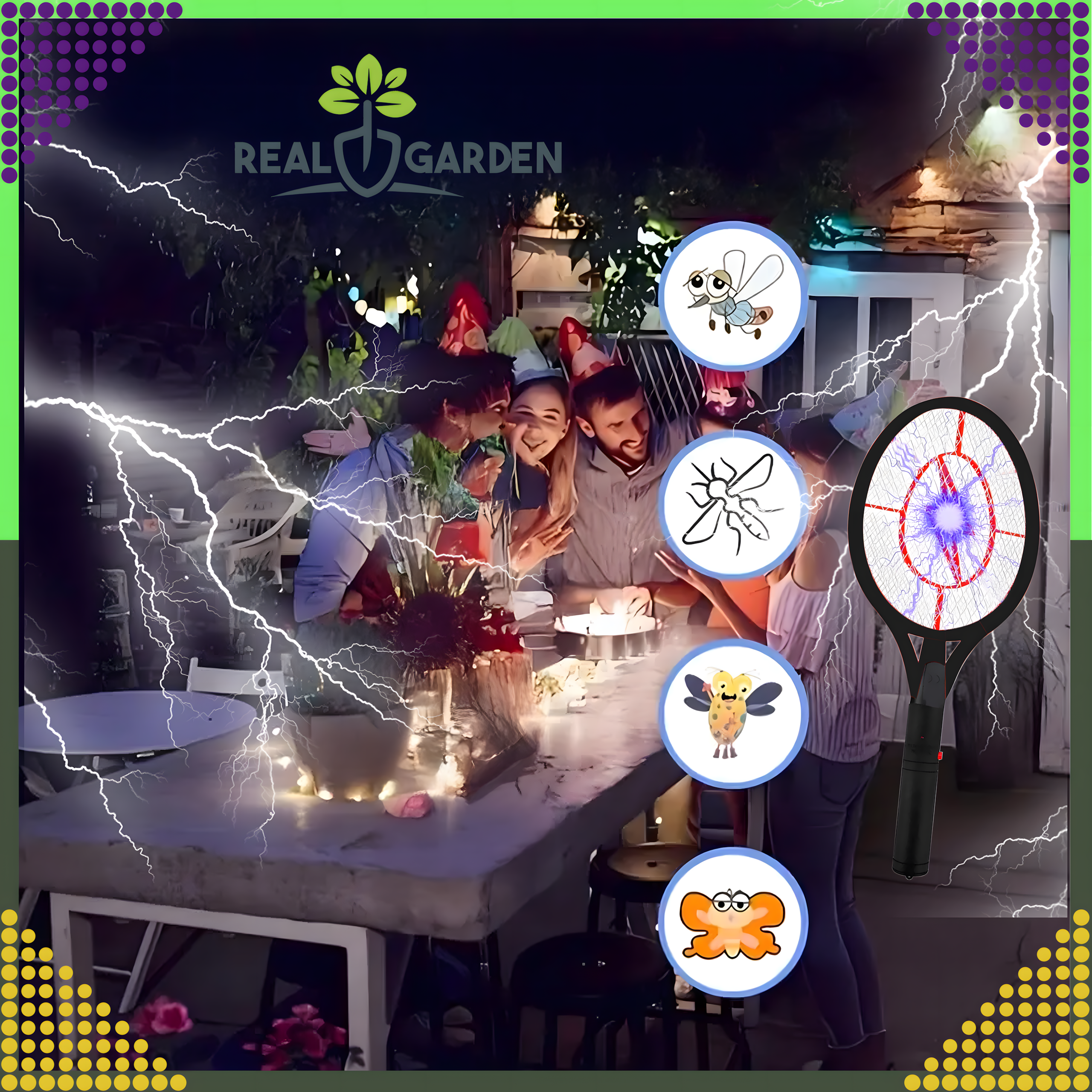 Elektriline labaga raketilennuga sääse- ja putukapüüdja