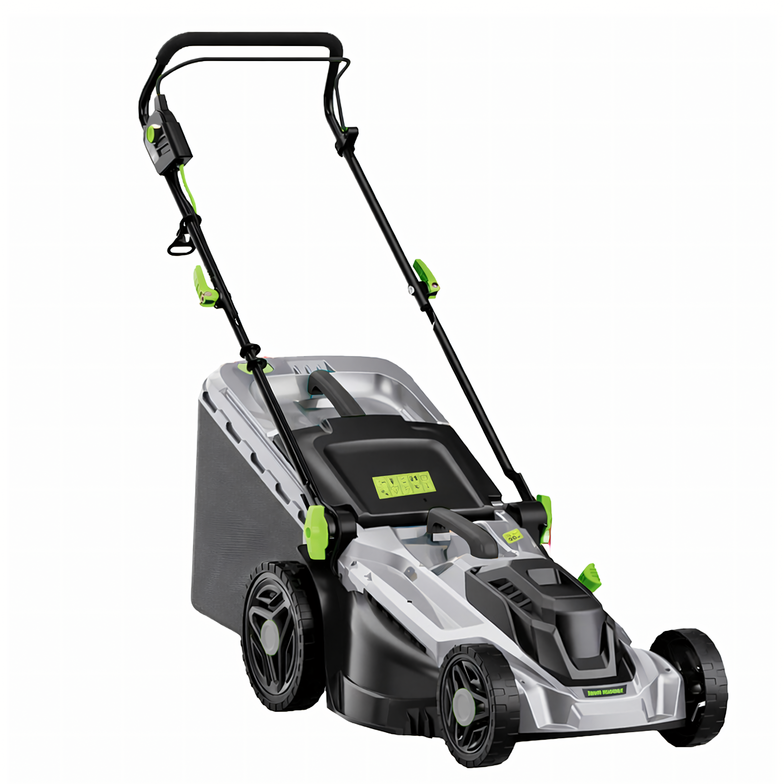 Electric Lawn Mower 2400W 43cm with 50L Grass Collector 20 pcs