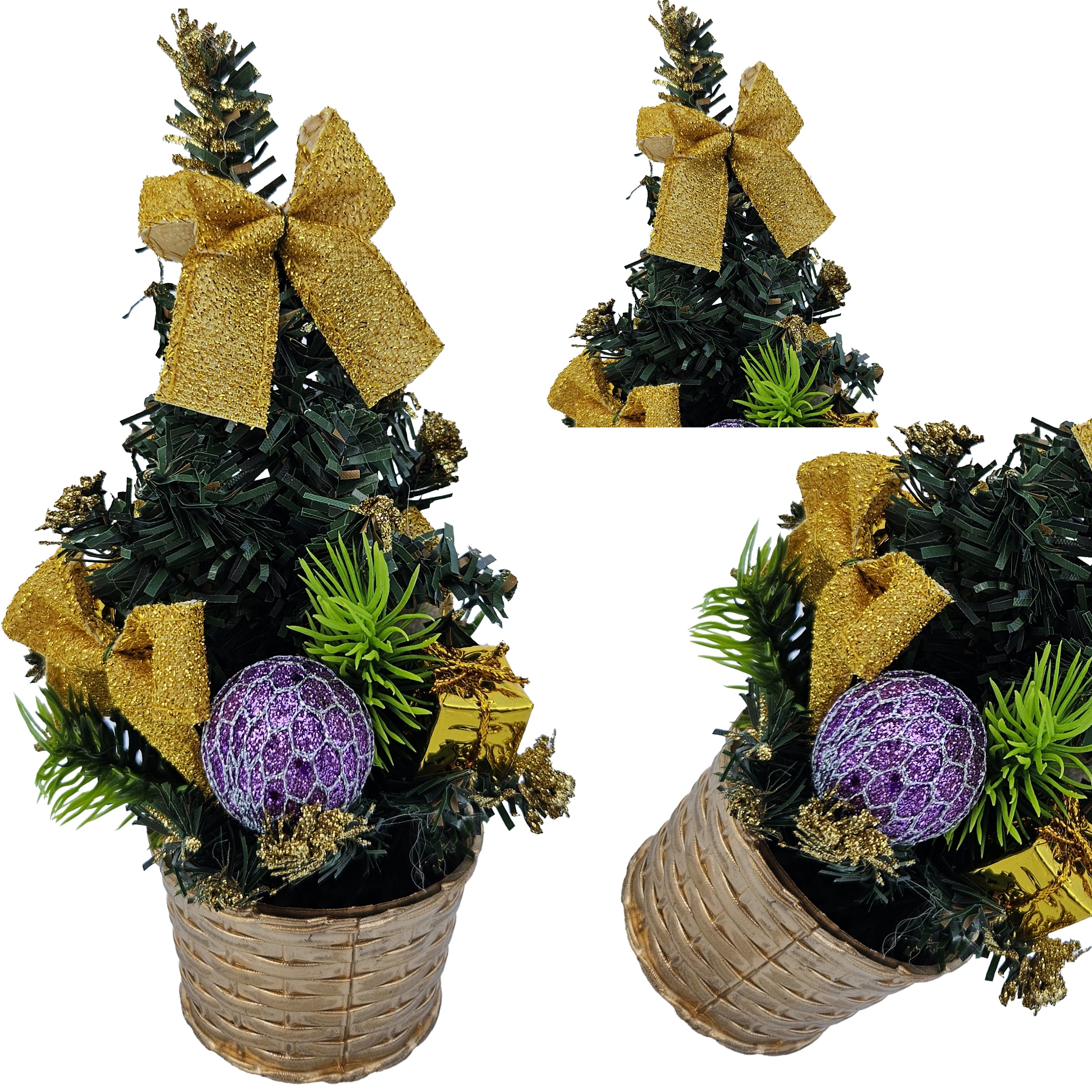 Jõulupuu lauale jõulukaunistused 20cm